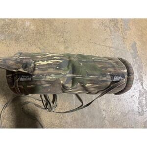 Vintage Icebreaker Camouflage Hand Warmer Plush Lined Hunting Muff Very Warm